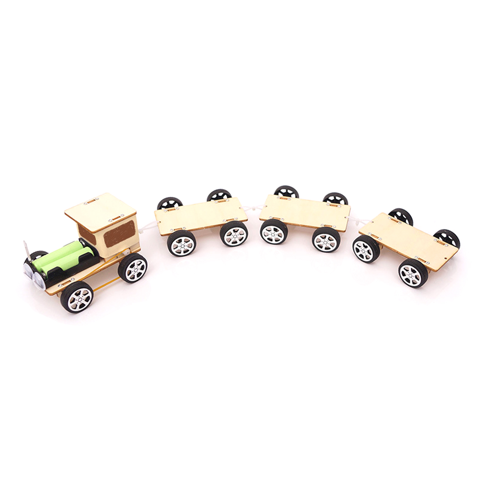 Electronics Project Kit - STEM DIYキットおもちゃ 電車 電気教育科学実験 テクノロジー電子工作プロジェクト 男の子向け