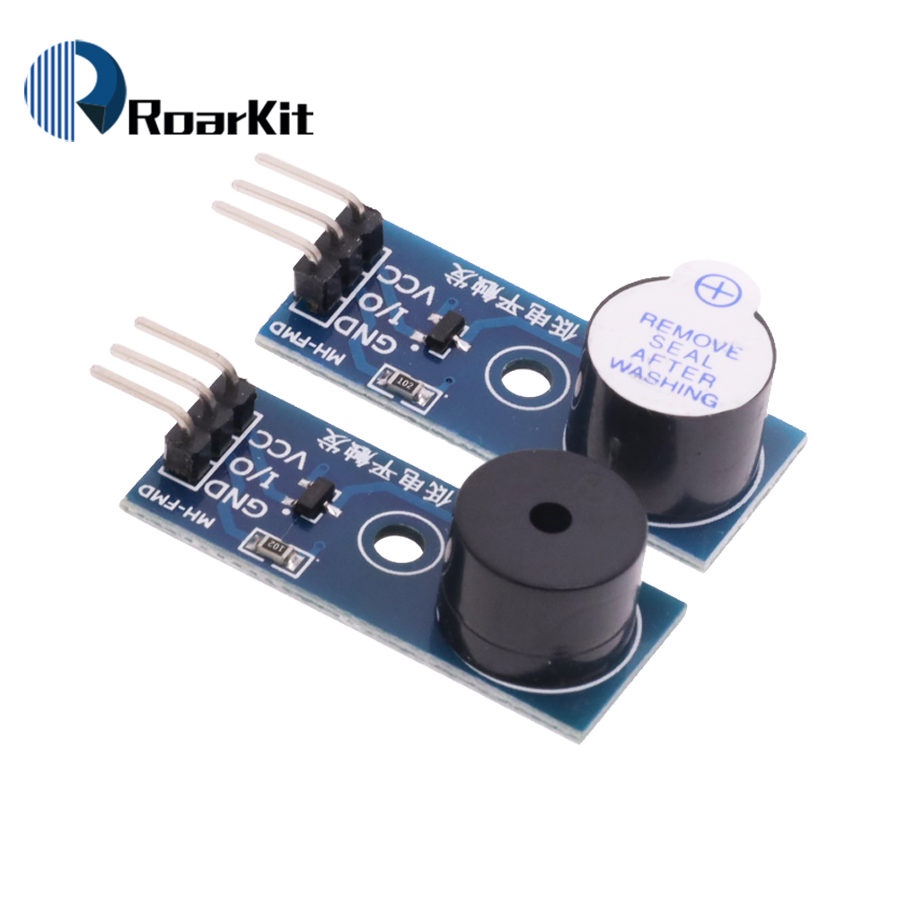 Sensor Kit Arduino - 高品質のアクティブ/パッシブバターモジュール,3.3-5v,arduinoスマートカー用,低レベルトリガー,サウンドセンサー