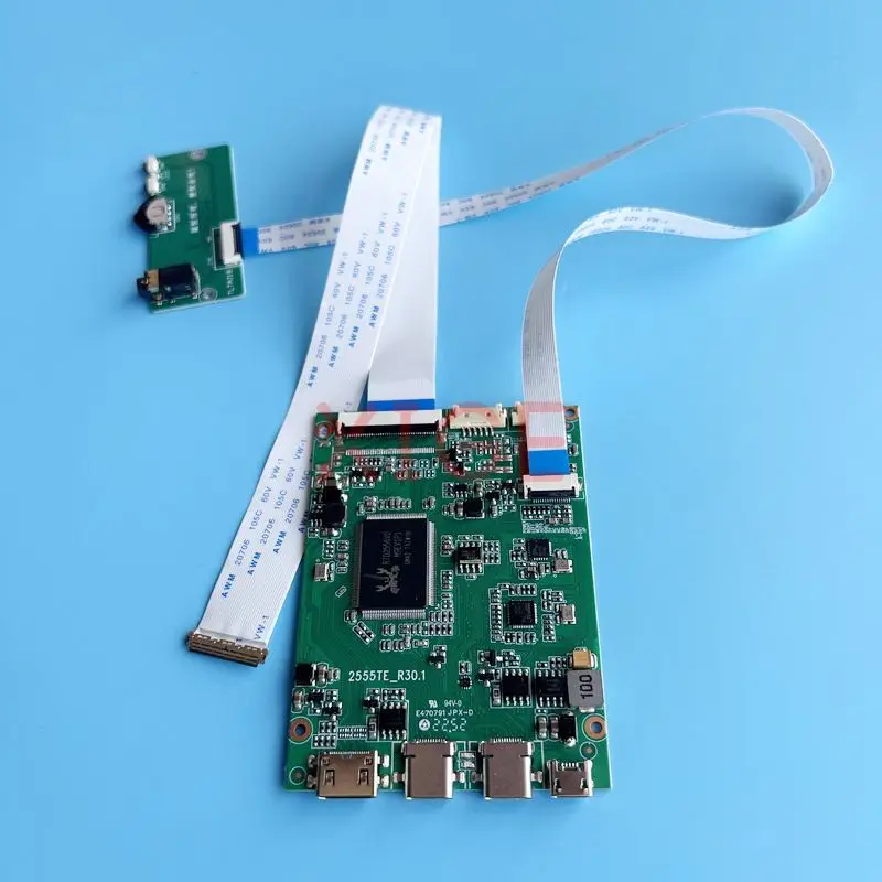 Microcontroller Kit - ラップトップ用コントローラードライバーボード,mini-hdmi,1920x1080, 15.6インチ,edp,30ピンキット,タイプc,マイクロUSB,ラップトップディスプレイ,lp156wf6,lp156wf9,lp156wfb