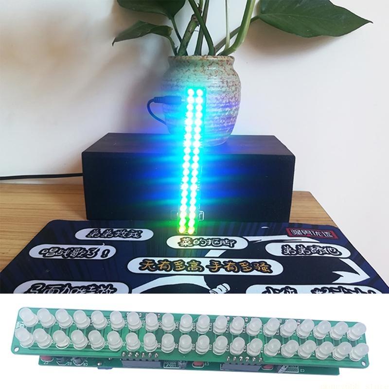 Electronics Project Kit - F62C 1 セット電子 DIY 作成キットサウンドオーディオスペクトラムアナライザーレベルインジケーター