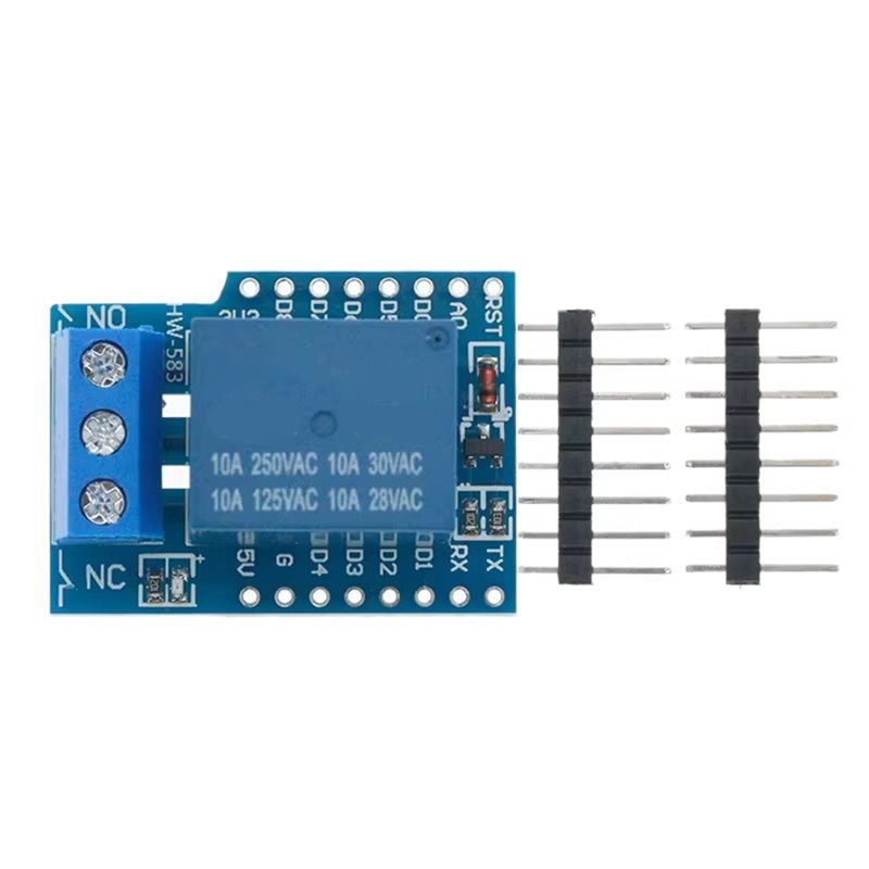Esp8266 Relay Module - AS95-ワンチャンネル Wemos D1 ミニリレーシールド Wemos D1