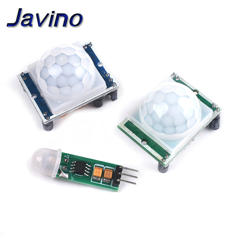 Sensor Kit Arduino - 赤外線pirモジュール,arduino diyキットHC-SR501用モーション検出器モジュール,調整可能,HC-SR505
