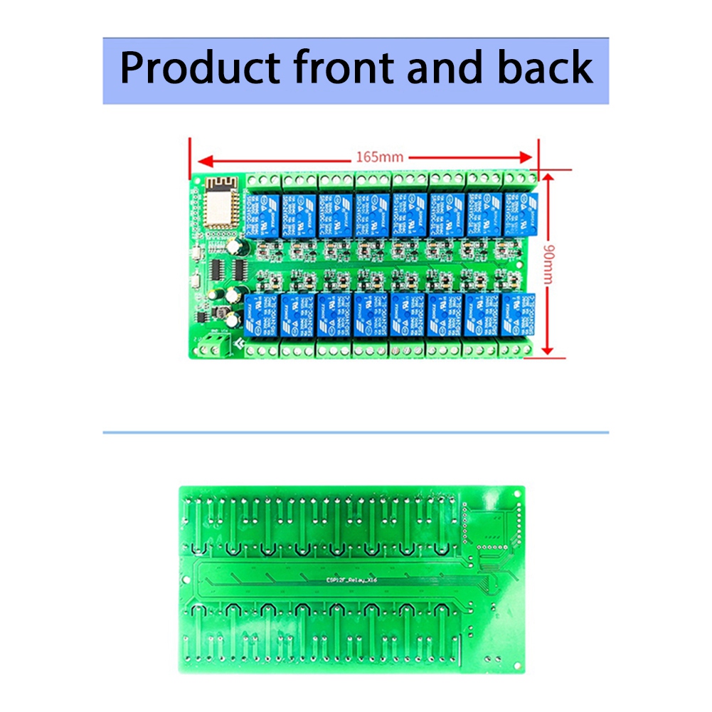 Esp8266 Relay Module - B14C ESP8266 WIFI 16 チャンネル リレー