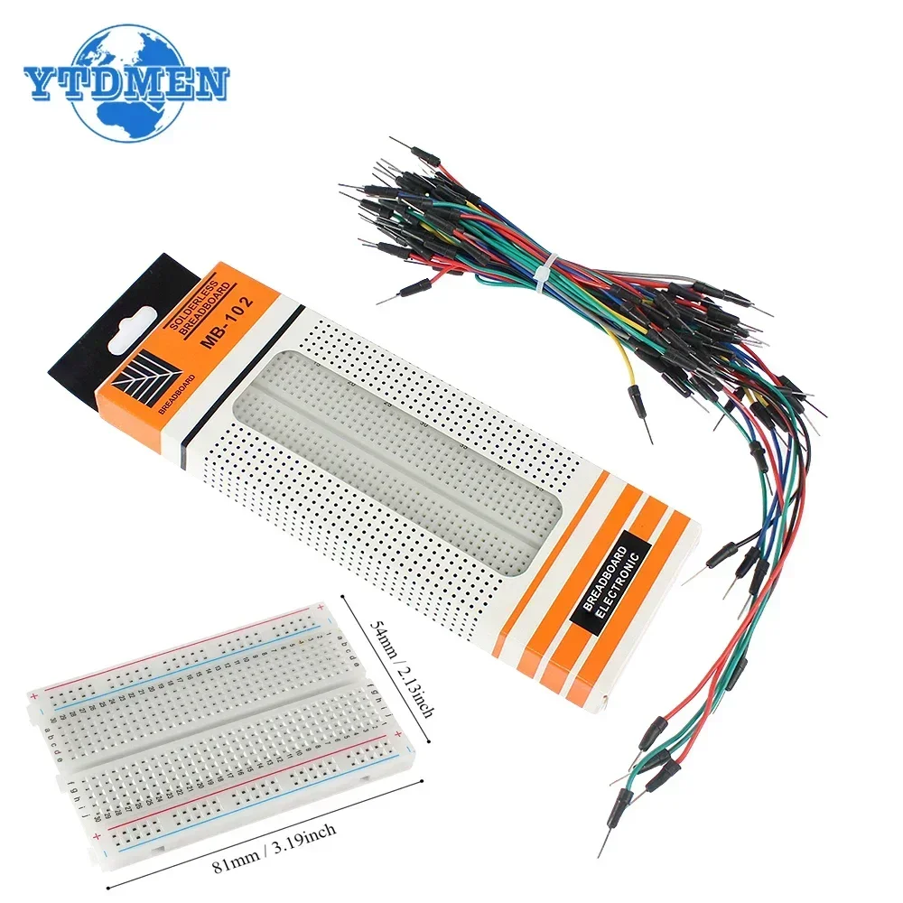 Sensor Kit Arduino - MB-102 ブレッドボード 400 830 ポイントはんだレス PCB