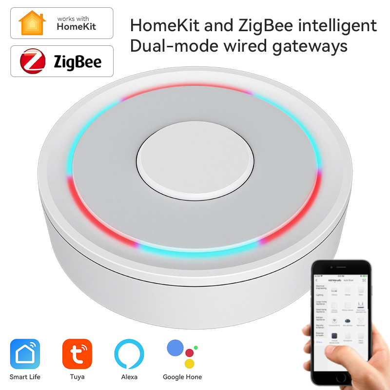 Smart Home Automation Kit - Tuya ZigBee スマート ゲートウェイ ホームキット 有線ワイヤレス
