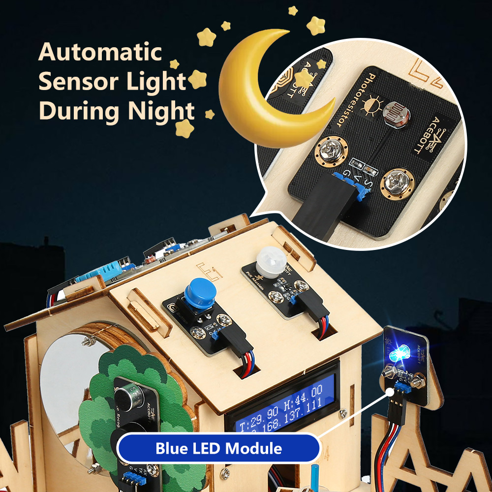 ACEBOTTスマートホームSTEM STEAMスターターキ - Esp32 Smart Home Kit のレビューと価格