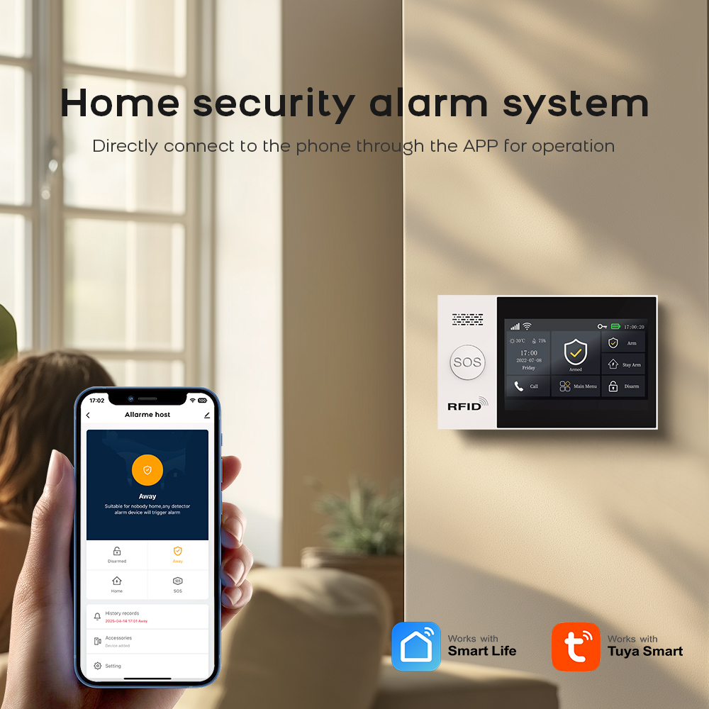 Tuya-ワイヤレス家庭用wifi/gsm,モーション検出器 - Smart Home Automation Kit のレビューと価格