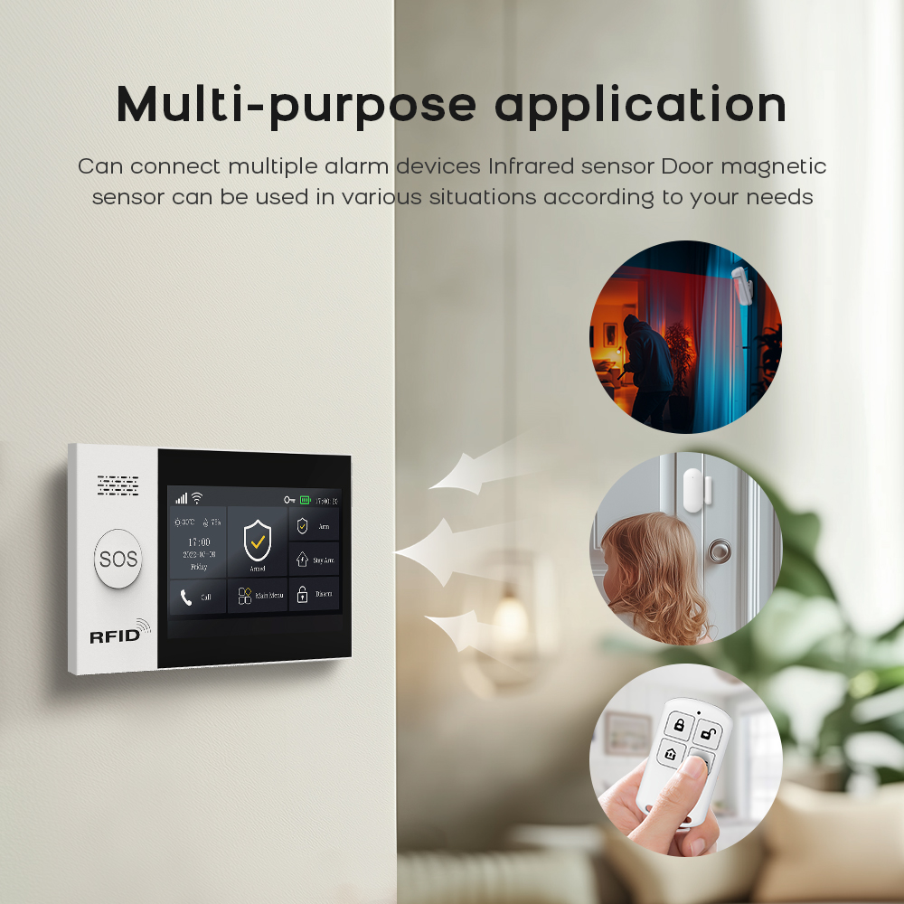 Tuya-ワイヤレス家庭用wifi/gsm,モーション検出器 - Smart Home Automation Kit のレビューと価格
