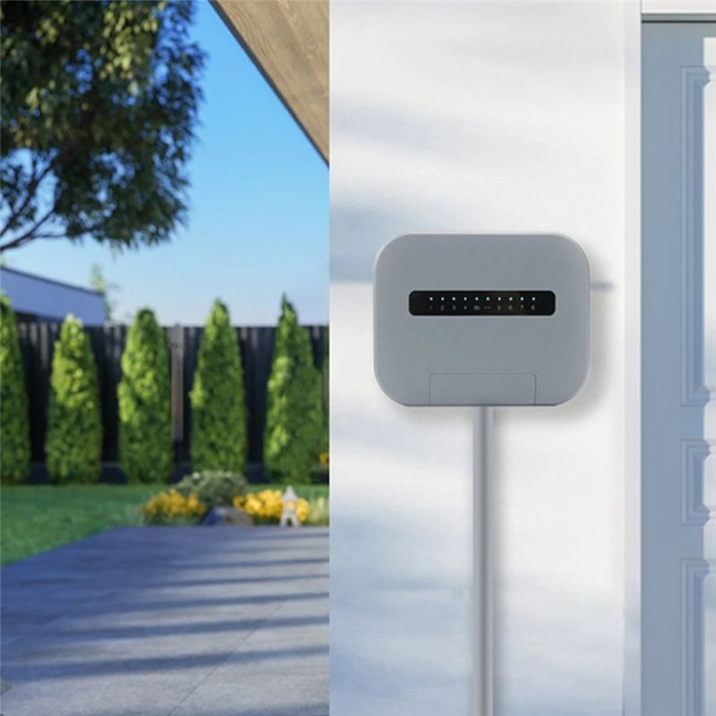 6ステーション対応のTuya Wi-Fiスマートスプリンクラ - Wifi Smart Plug のレビューと価格