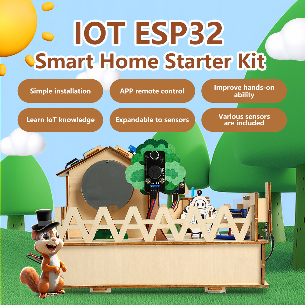 Acebot-インテリジェントステムスチームスターターキット - Esp32 Smart Home Kit のレビューと価格