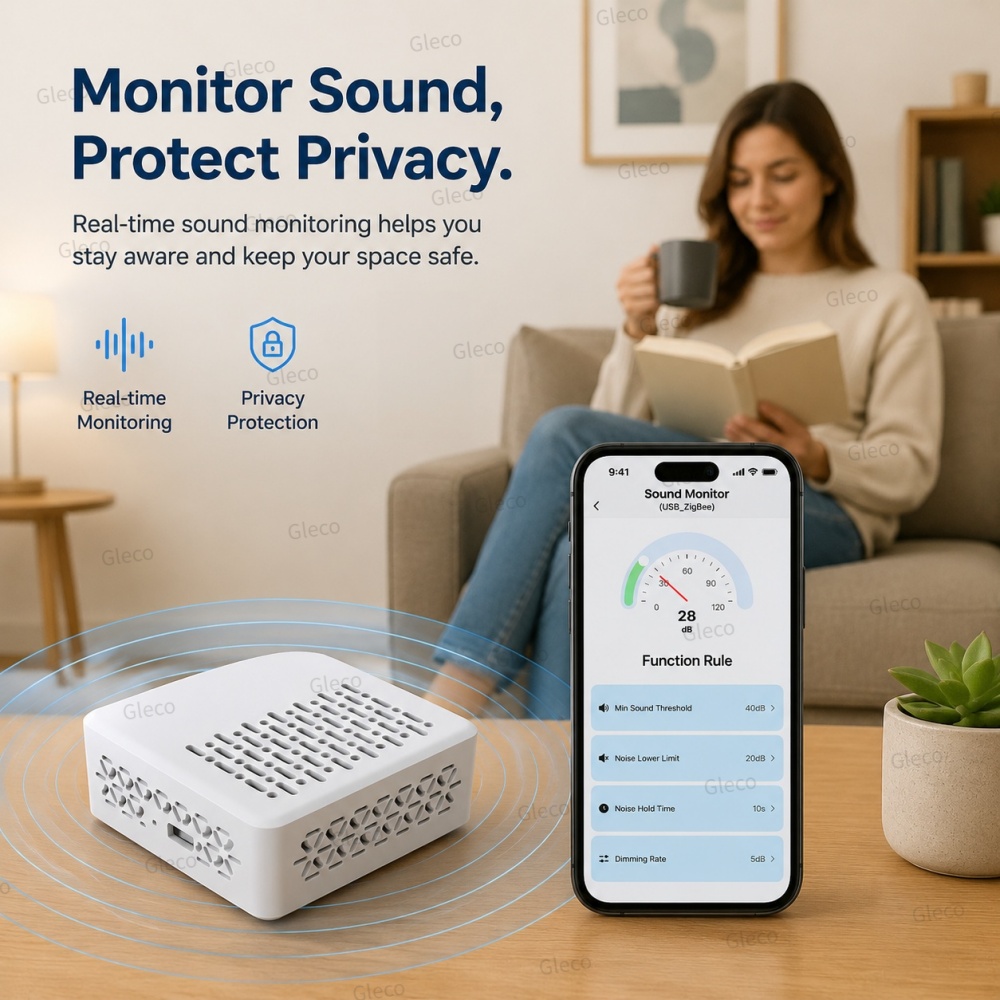 Wifi/Zigbeeノイズデシベルメーター Tuyaサウン - Smart Home Automation Kit のレビューと価格