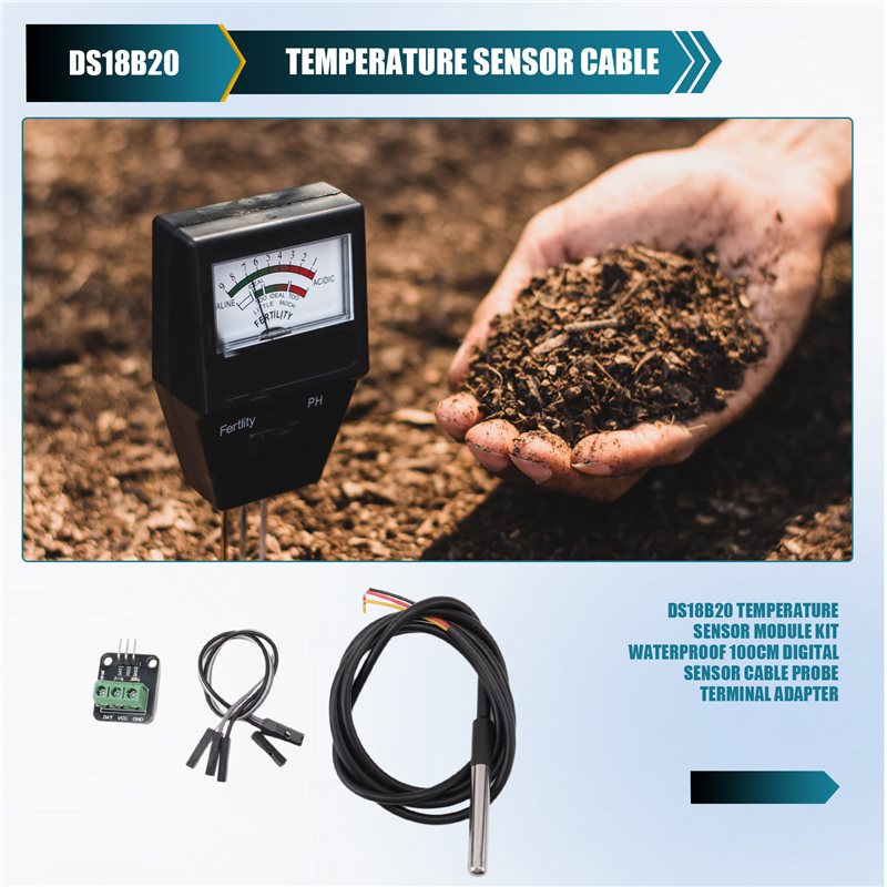 [A93Z!】DS18B20温度センサーモジュールキット、防 - Sensor Kit Arduino のレビューと価格