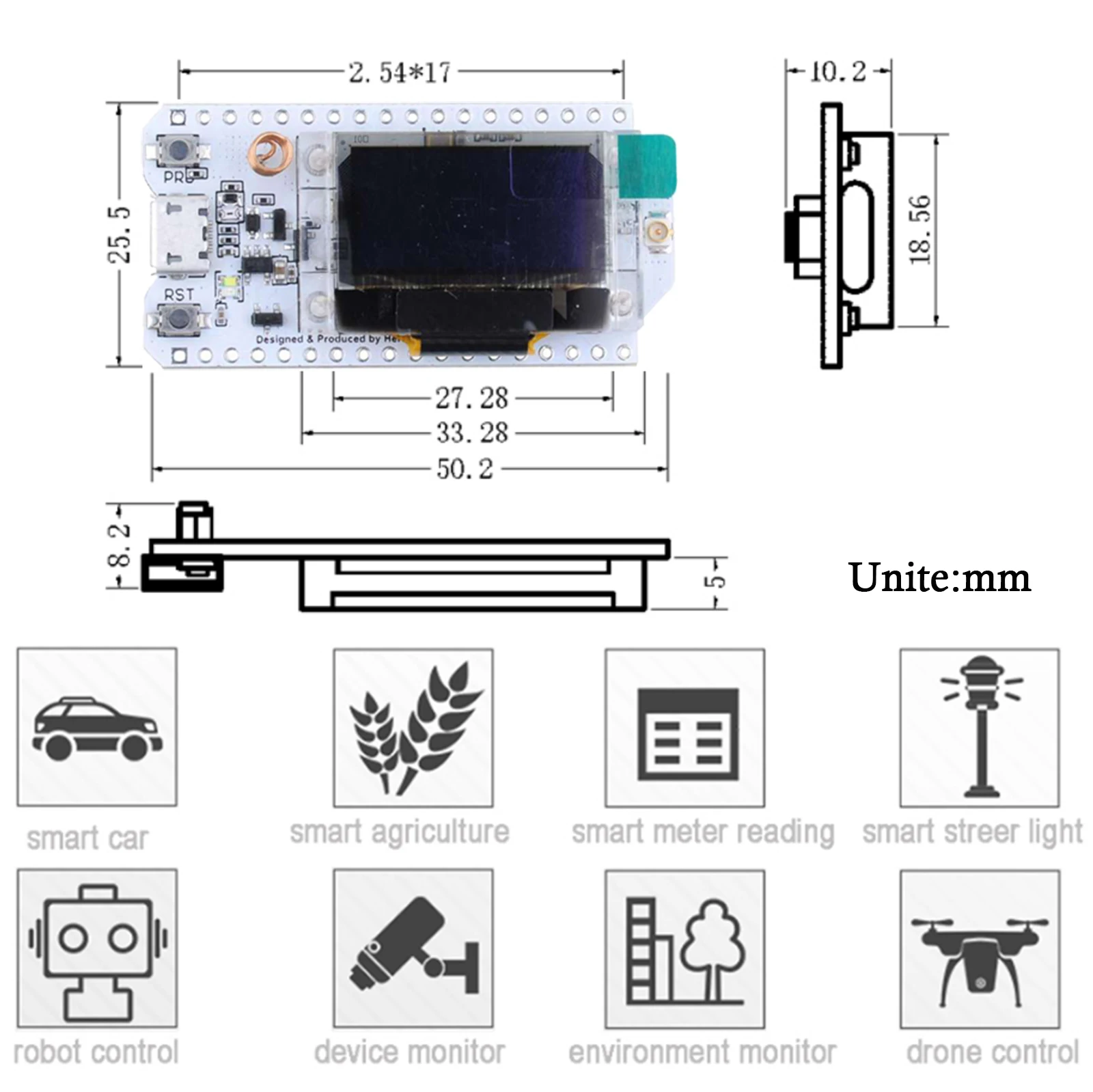 WIFI Loraキット 32 V3 915MHz ESP3 - Esp32 Smart Home Kit のレビューと価格