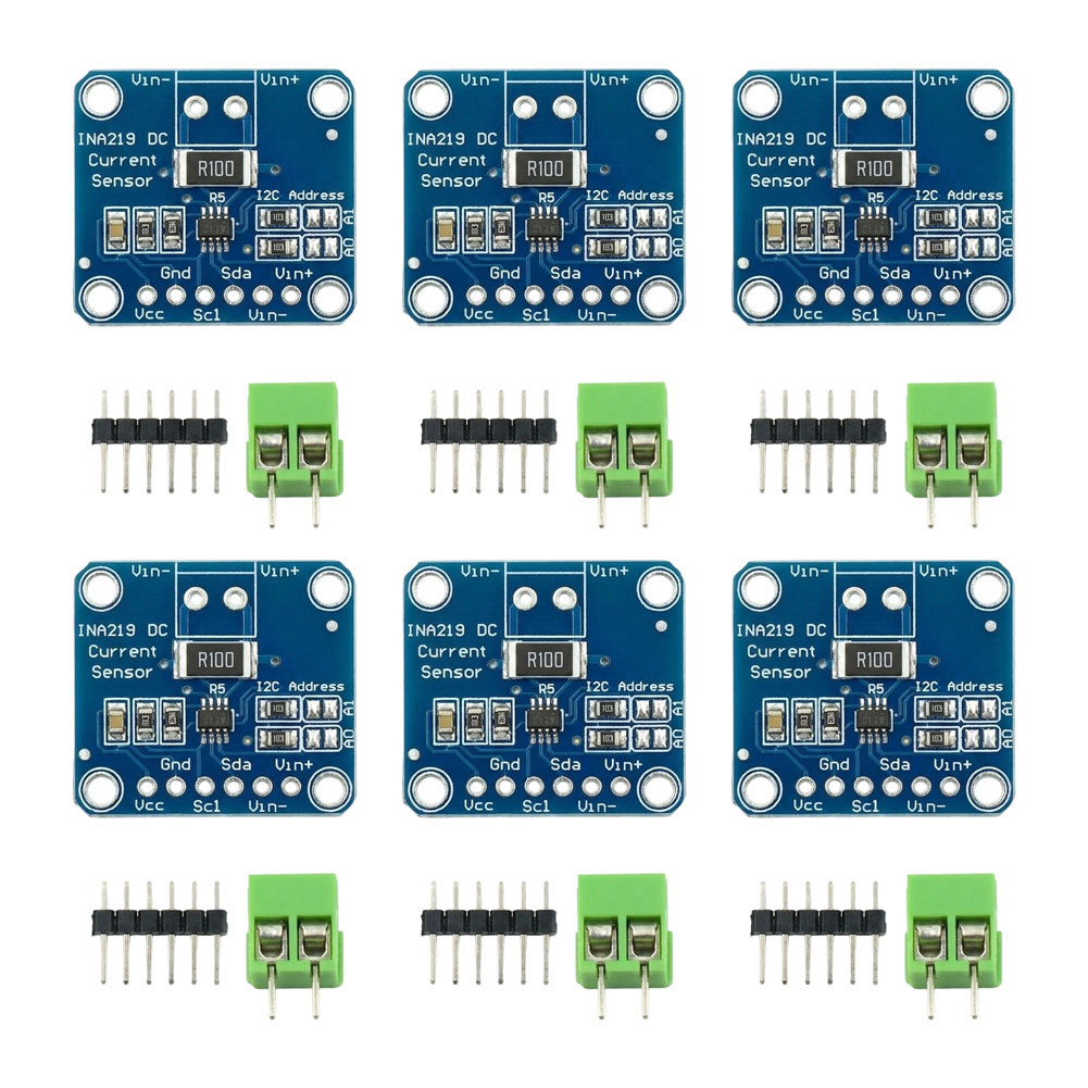 6個入り INA219 I2Cデジタル電流センサーモジュール - Sensor Kit Arduino のレビューと価格
