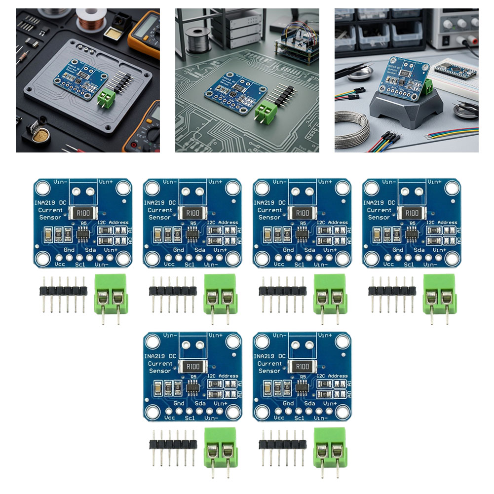 6個入り INA219 I2Cデジタル電流センサーモジュール - Sensor Kit Arduino のレビューと価格