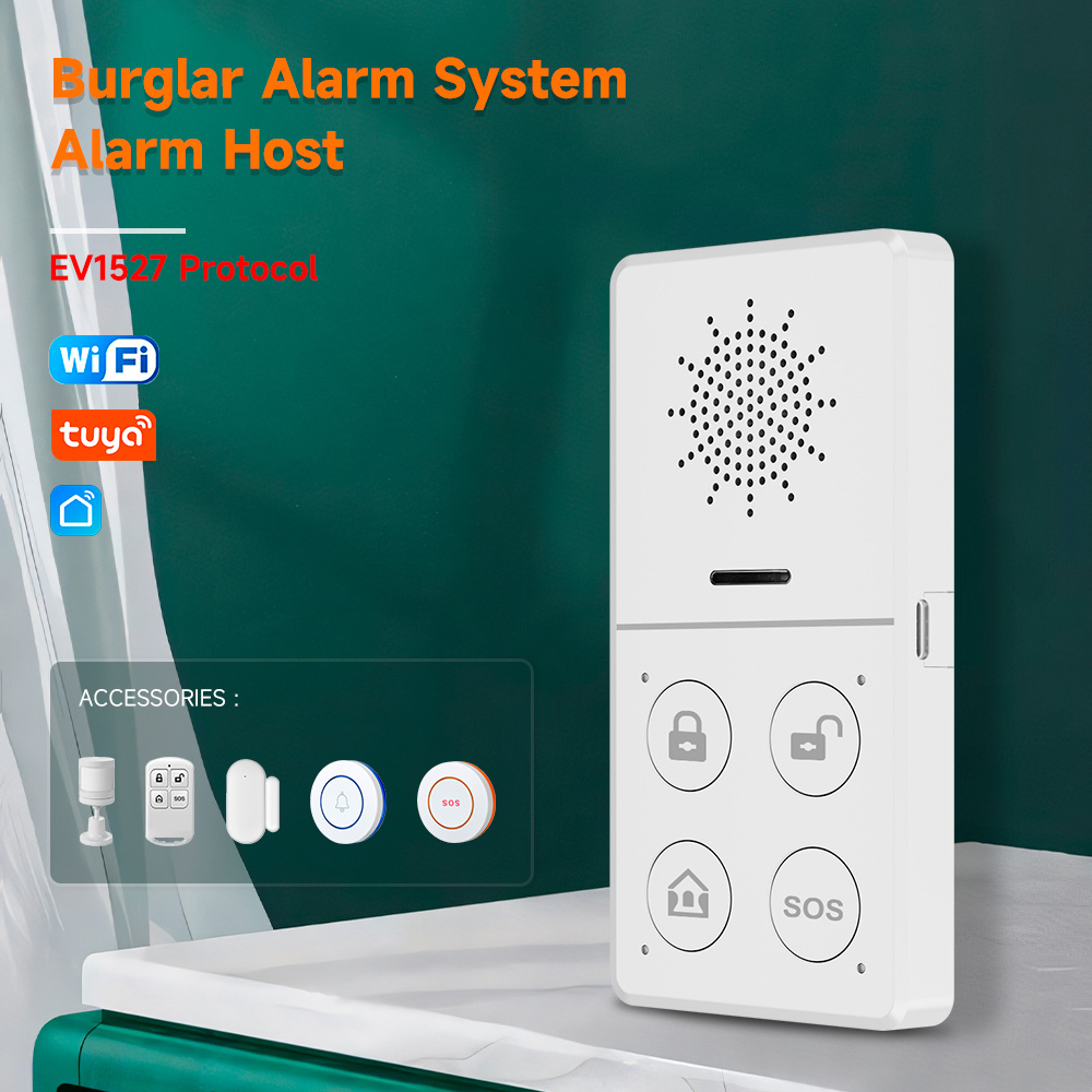 Tuya-ワイヤレスホームアラームシステム,防犯,スマートラ - Smart Home Automation Kit のレビューと価格
