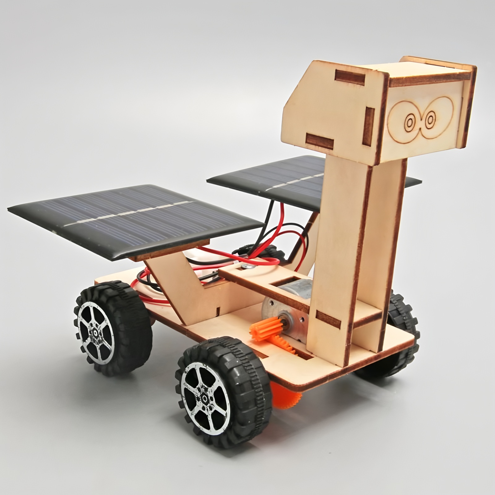 ソーラーカー月面探査車子供用 DIY 手組み立てモデル DI - Stem Robotics Kit のレビューと価格
