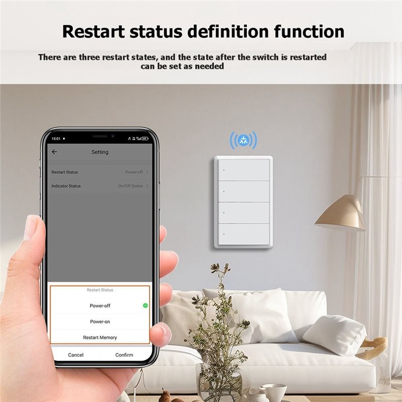 IALJ-Tuya Wi-Fi対応スマートライトスイッチ。音 - Smart Light Switch Wifi のレビューと価格