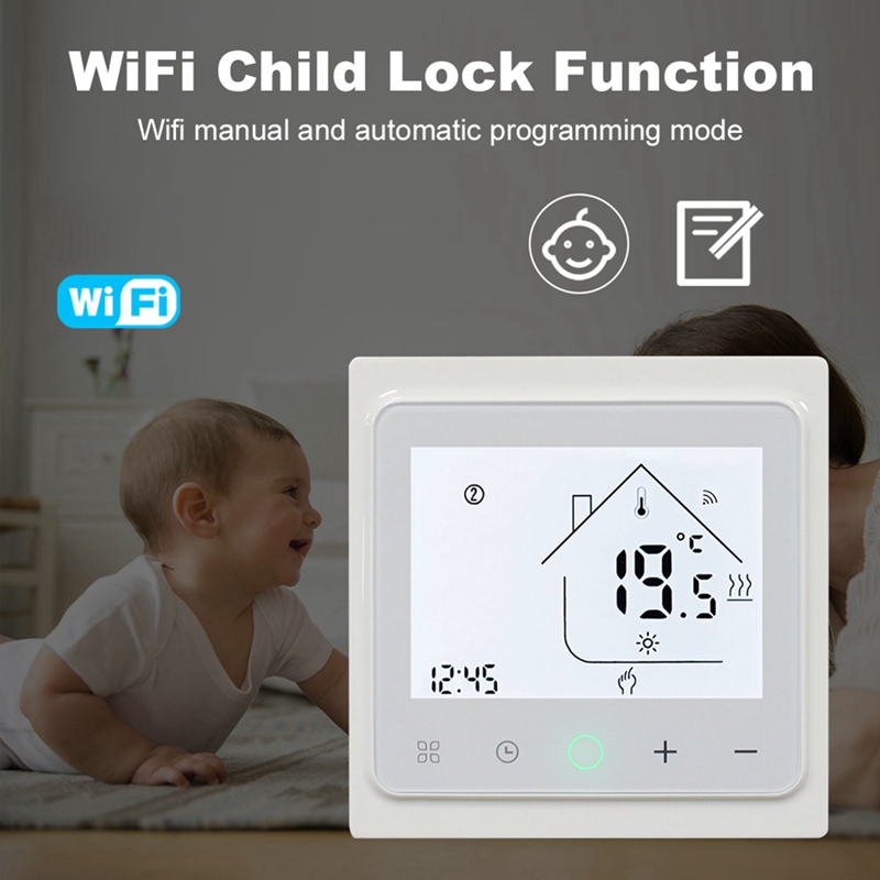 16A Tuya スマート WiFi サーモスタット水電気温 - Wifi Thermostat のレビューと価格