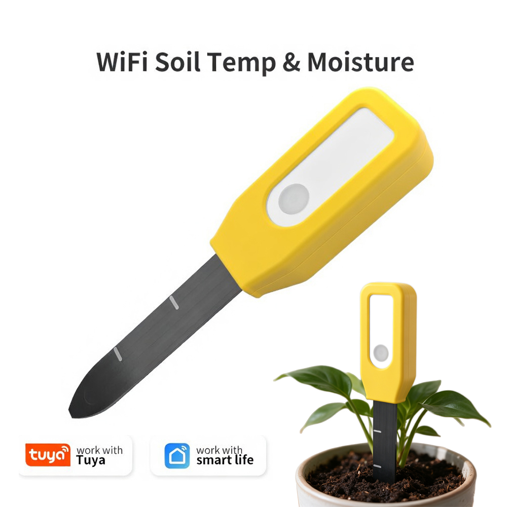 YFK Tuya WiFi 土壌温度・湿度スマートセンサー  - Smart Home Automation Kit のレビューと価格
