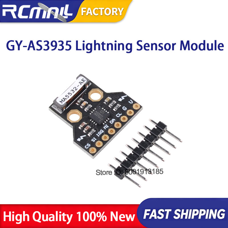 GY-AS3935 雷検知センサーモジュール、デジタル雷警報 - Sensor Kit Arduino のレビューと価格