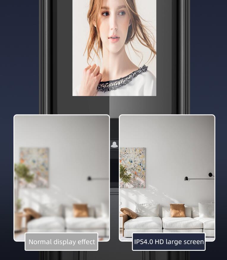 Tuya全自動スマートドアロック、3D顔認証と指紋認証による - Smart Door Lock Wifi のレビューと価格