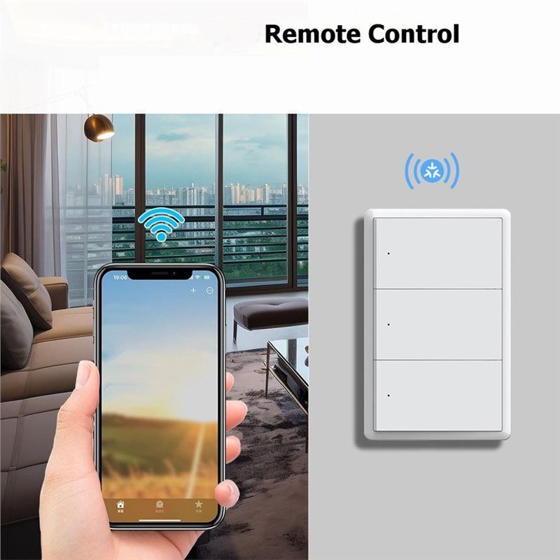 AAAN製、音声操作対応のTuya Wi-Fiスマートライト - Smart Light Switch Wifi のレビューと価格
