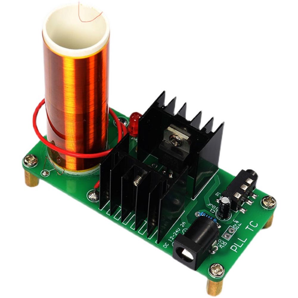 DIY電子テスラコイルキット 18V 2A 3.5mmオーデ - Electronics Project Kit のレビューと価格