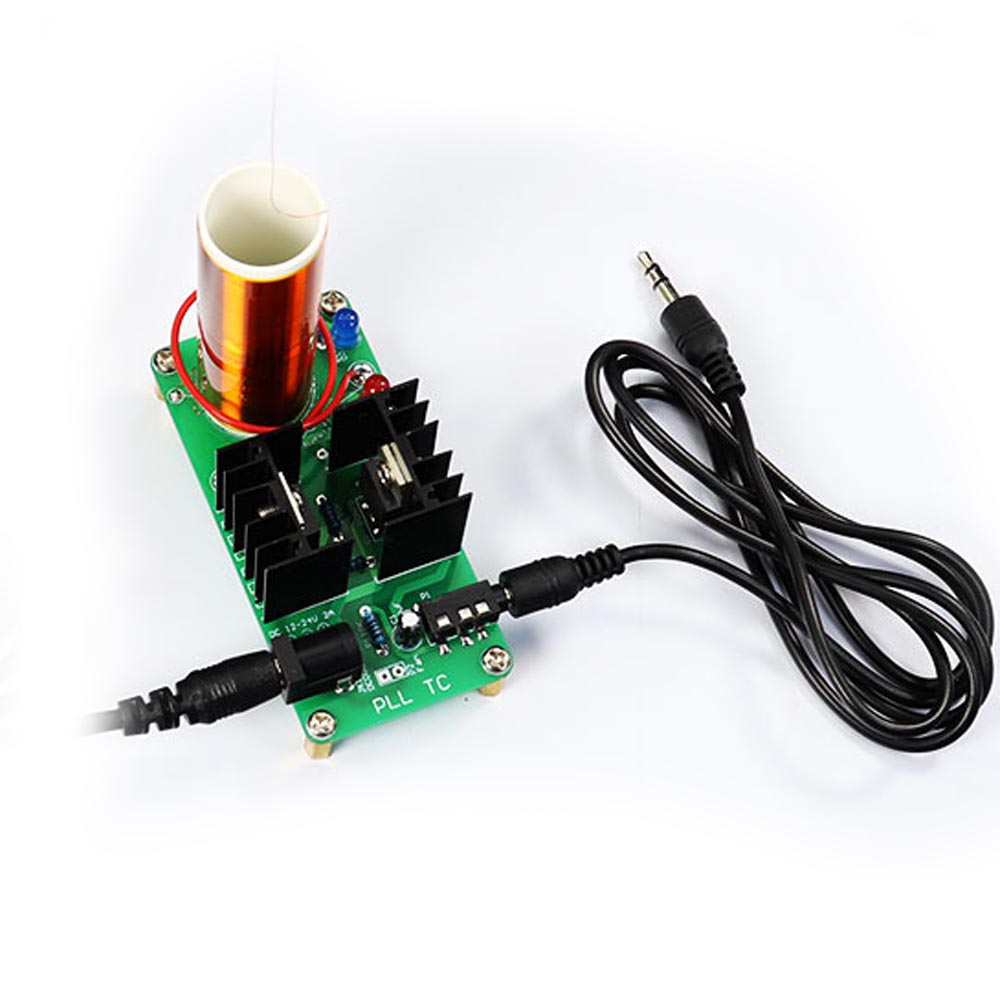 DIY電子テスラコイルキット 18V 2A 3.5mmオーデ - Electronics Project Kit のレビューと価格