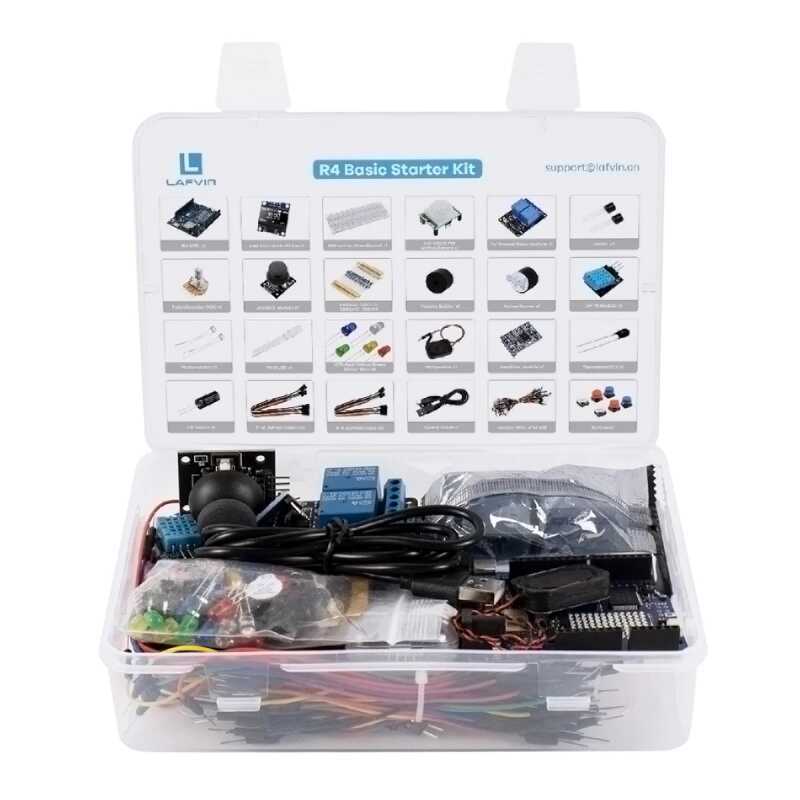 UNO R4 WiFi対応開発スターターキット。センサーと電 - Electronics Project Kit のレビューと価格
