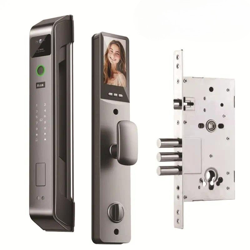 ロシア製 スプリット8560 スマート指紋認証ドアロック。カ - Smart Door Lock Wifi のレビューと価格