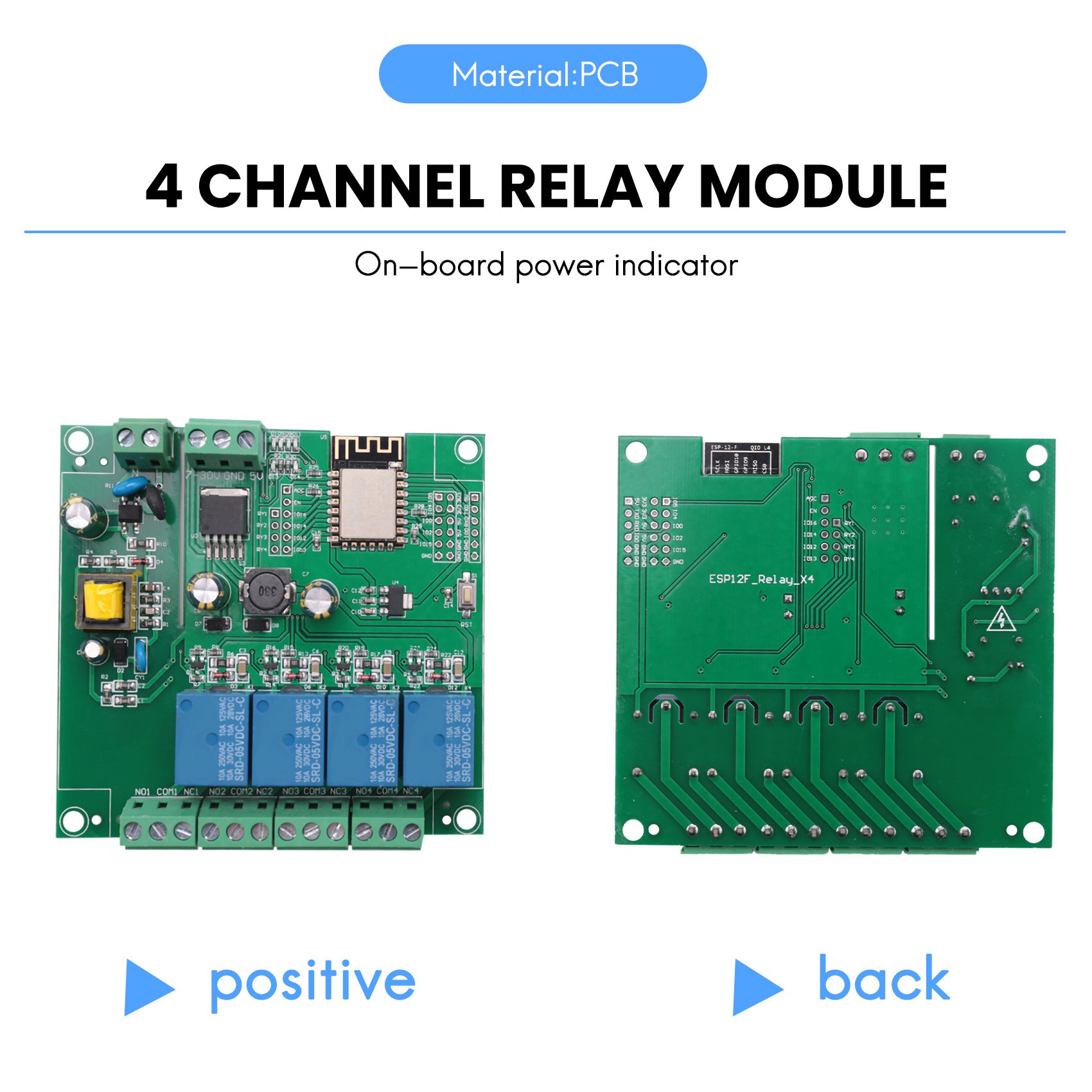 SCLS ESP8266 ワイヤレス WIFI 4 チャンネ - Esp8266 Relay Module のレビューと価格