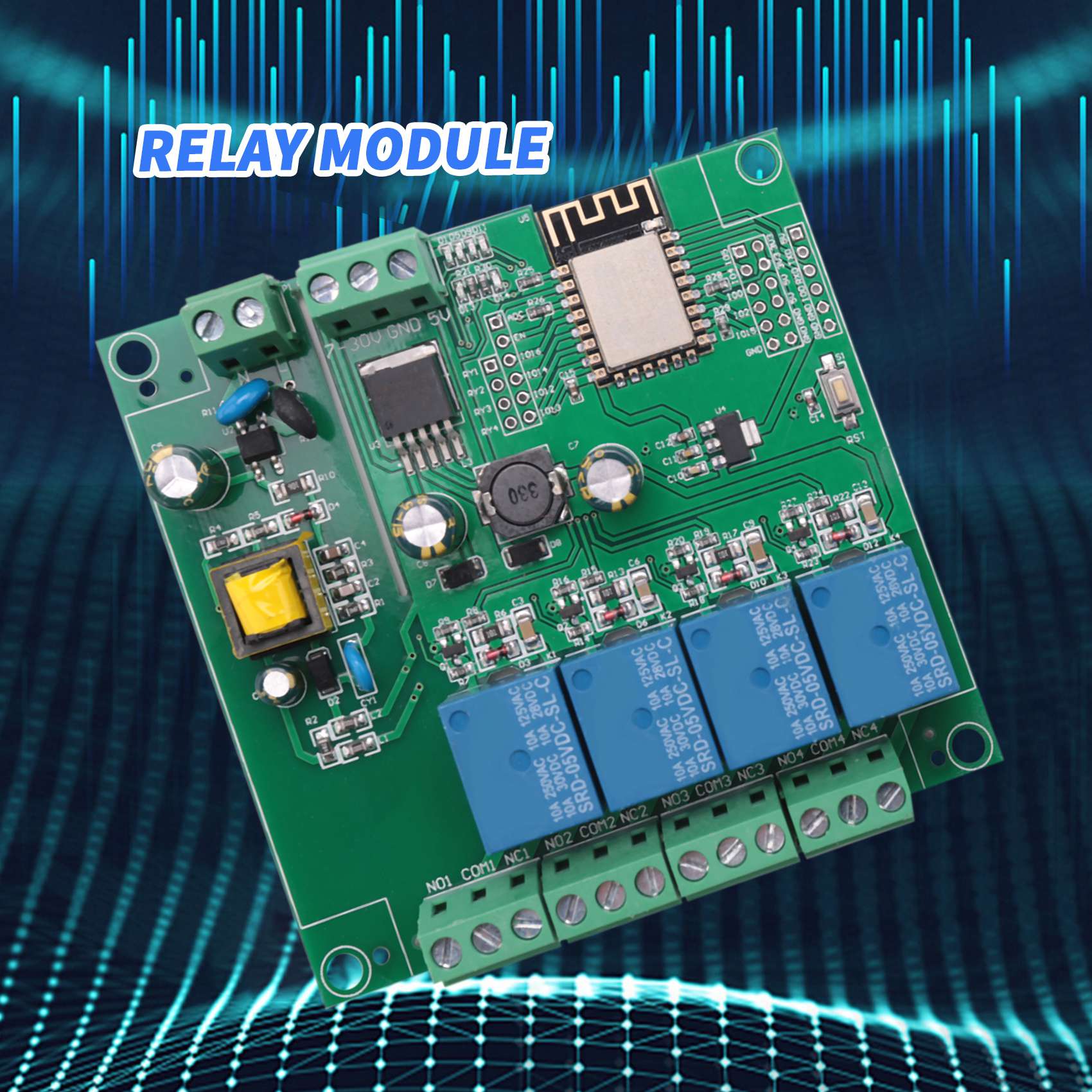 SCLS ESP8266 ワイヤレス WIFI 4 チャンネ - Esp8266 Relay Module のレビューと価格