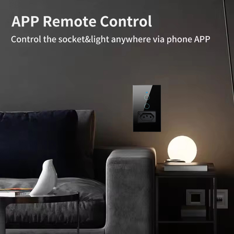 UNKAS Wifi スマートブラジルライトスイッチ壁ソケッ - Smart Light Switch Wifi のレビューと価格