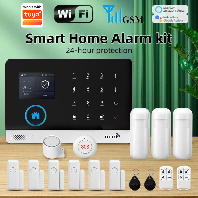 PGST WIFI GSM スマートホームセキュリティ警報シ - Smart Home Automation Kit のレビューと価格