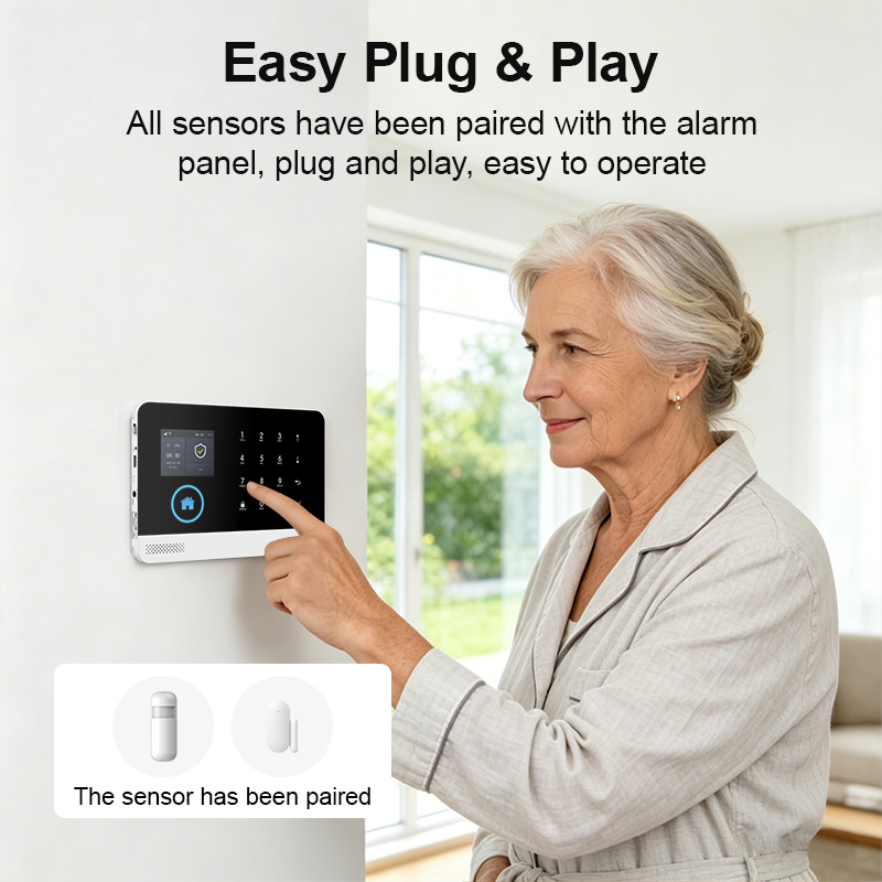 PGST WIFI GSM スマートホームセキュリティ警報シ - Smart Home Automation Kit のレビューと価格