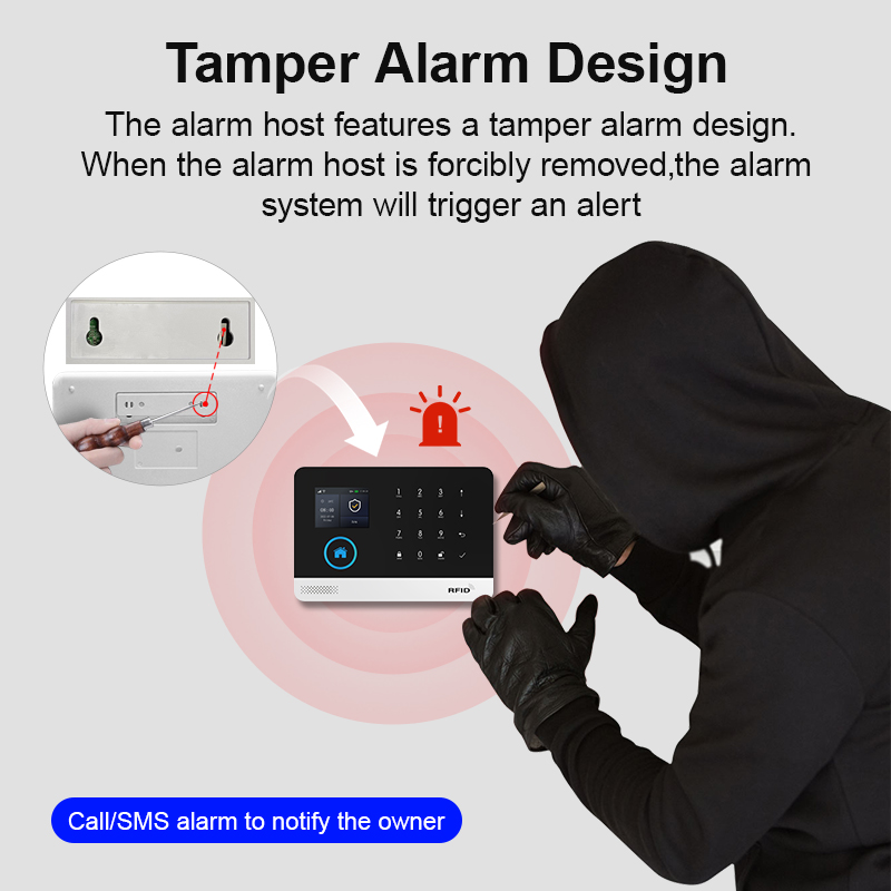 PGST WIFI GSM スマートホームセキュリティ警報シ - Smart Home Automation Kit のレビューと価格