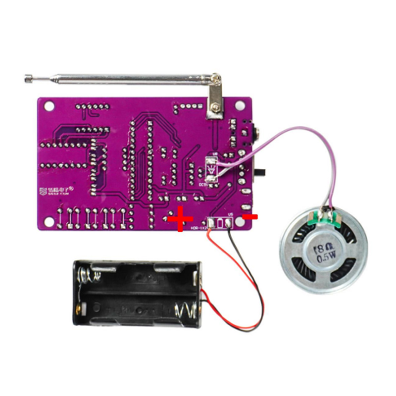 DIY FM ラジオ電子キット 87-108MHz 調整可能 - Electronics Project Kit のレビューと価格