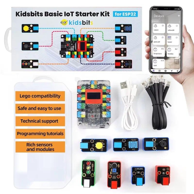 DIY電子STEMキッドビッツプログラミングセンサー学習キッ - Iot Kit Beginner のレビューと価格