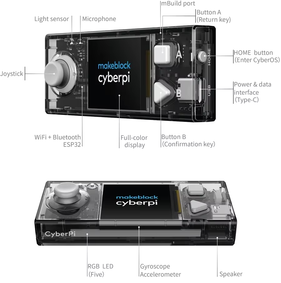 Makeblock CyberPi Goキット 初心者向け教 - Iot Kit Beginner のレビューと価格