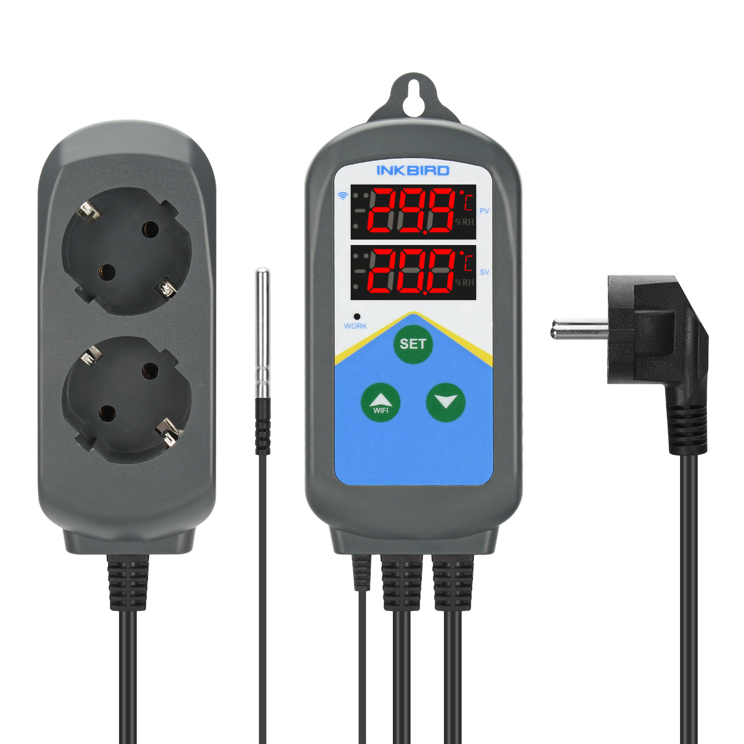 Inkbird-WiFiサーモスタットITC-306T-WI - Wifi Thermostat のレビューと価格