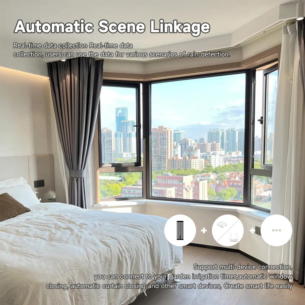 Tuya ZigBee 雨センサー Tuya 雨検出センサー - Smart Home Automation Kit のレビューと価格