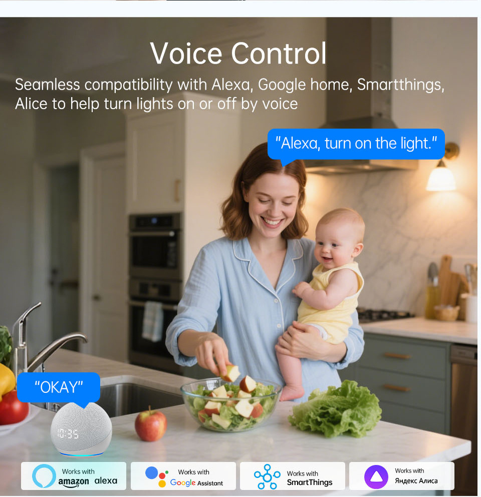 1 2 3 4連ギャングWiFi RF 433mhzタッチウ - Smart Light Switch Wifi のレビューと価格