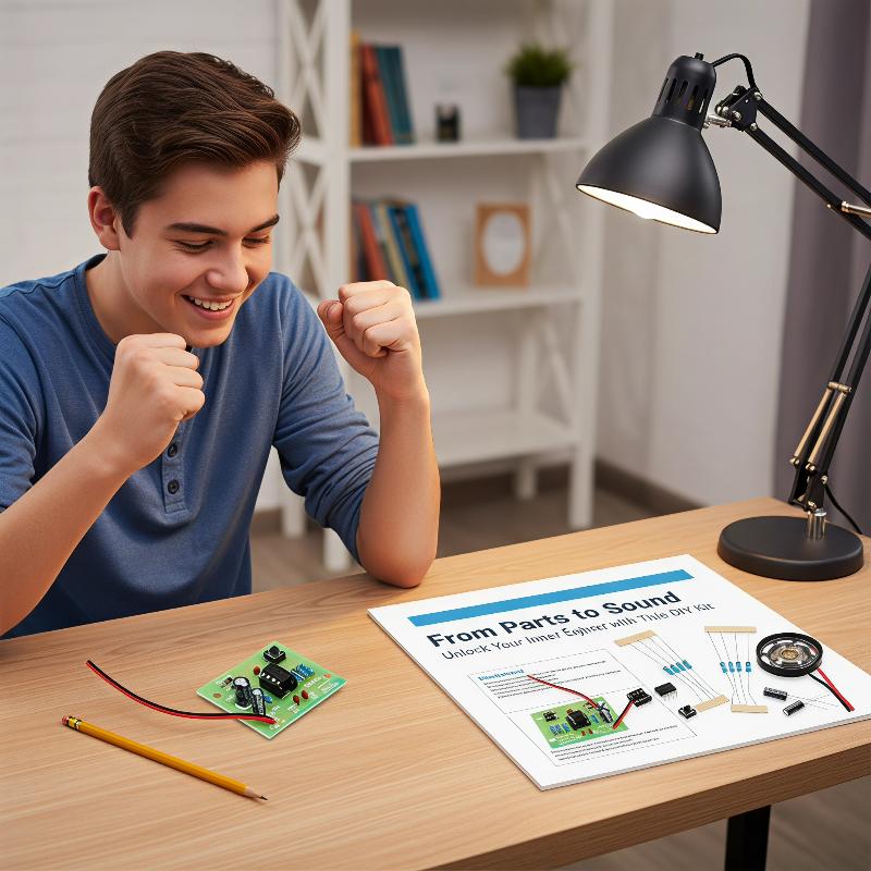 NE555 ドアベル DIY はんだ付け練習キット デュアル - Electronics Project Kit のレビューと価格