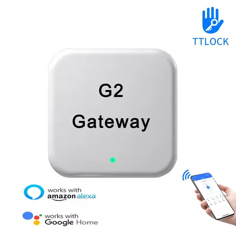 TTLockスマートゲートウェイG2 WiFi BLE対応、 - Smart Door Lock Wifi のレビューと価格