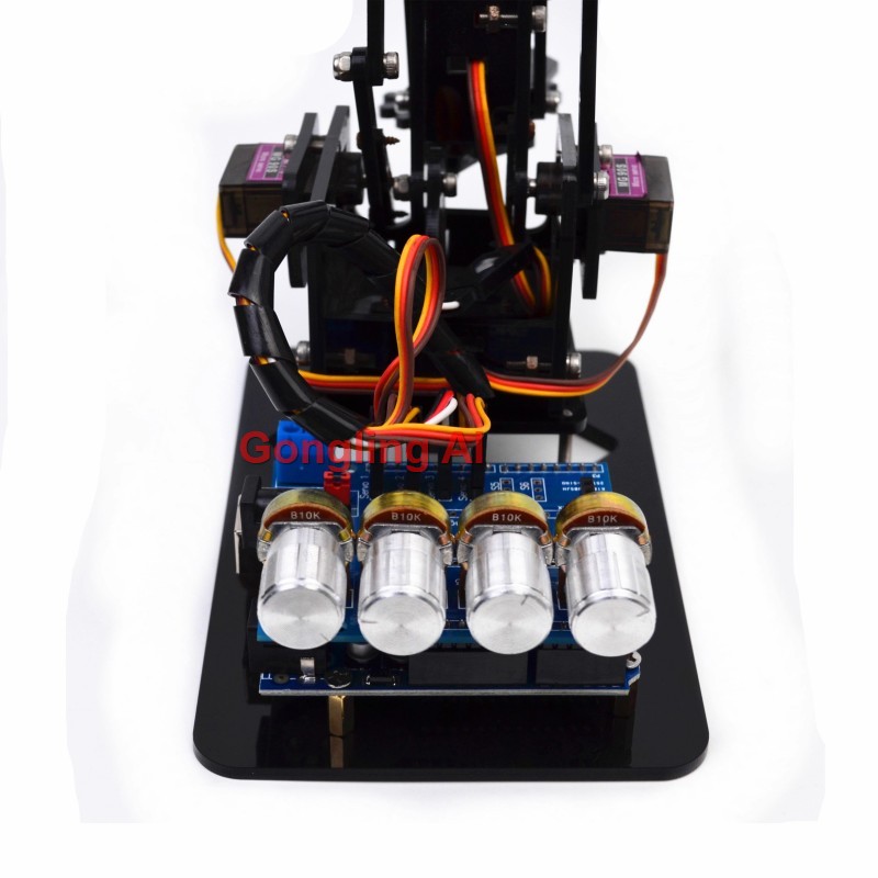 STEM 4 DOF ロボットアーム サーボ SG90 メカ - Stem Robotics Kit のレビューと価格