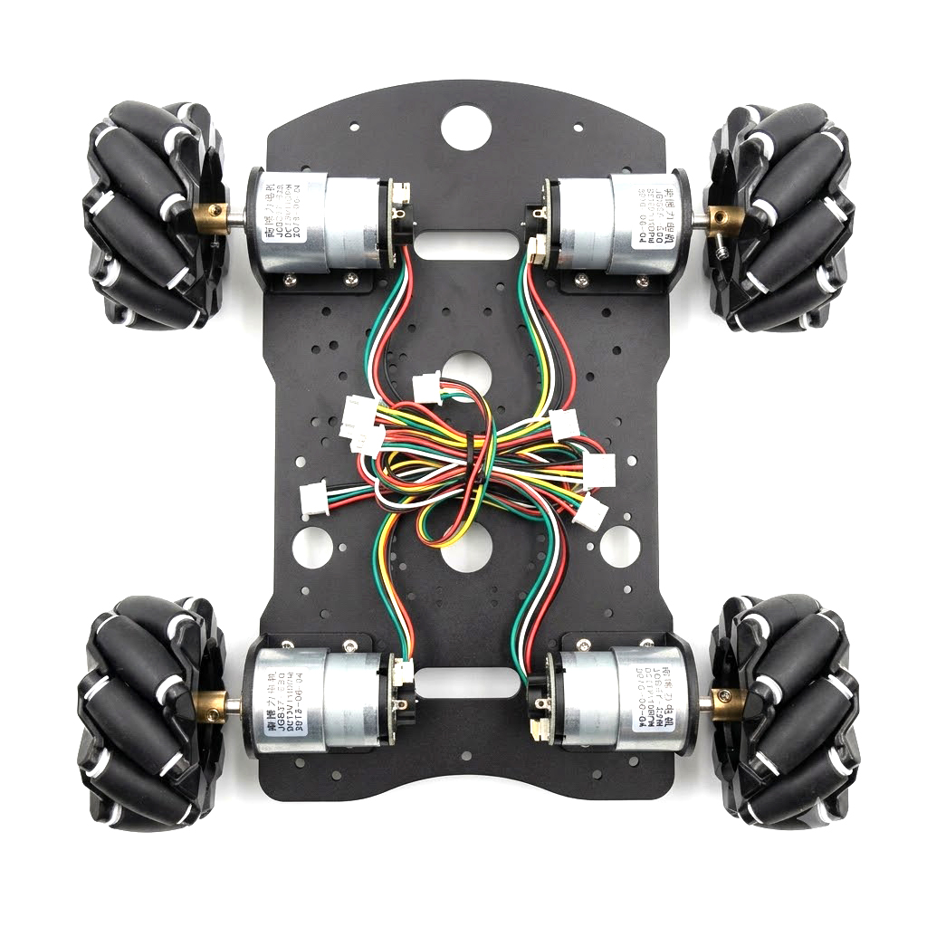 15kg積載量 4WD 80mmメカナムホイール ロボットカ - Stem Robotics Kit のレビューと価格