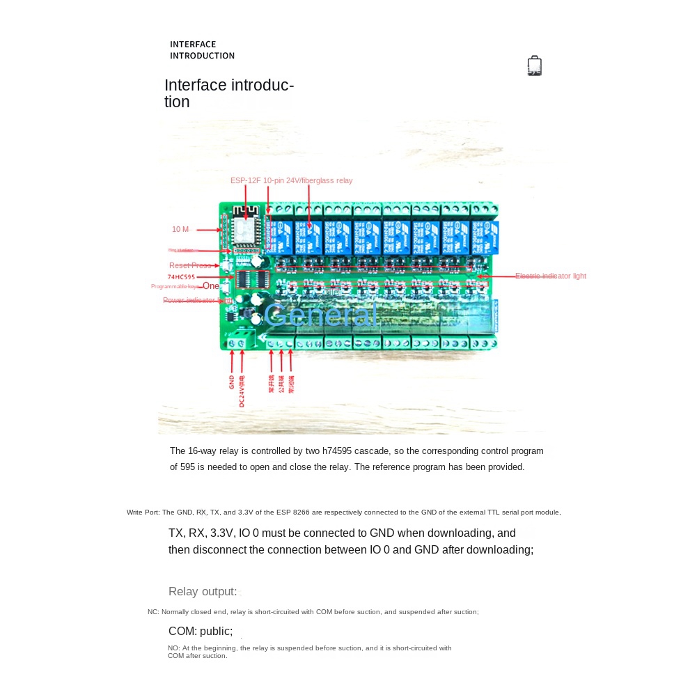B14C ESP8266 WIFI 16 チャンネル リレー - Esp8266 Relay Module のレビューと価格