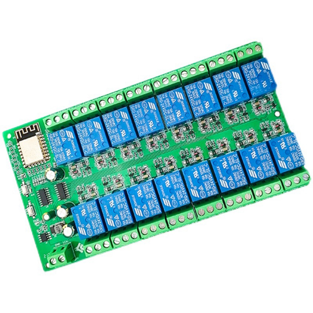 B14C ESP8266 WIFI 16 チャンネル リレー - Esp8266 Relay Module のレビューと価格