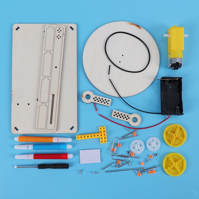 1-3個入り DIY木製電動プロッター描画ロボットおもちゃ  - Electronics Project Kit のレビューと価格
